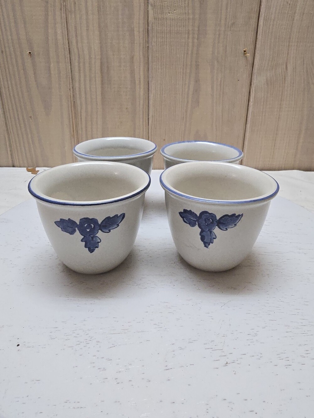 Vintage Pfaltzgraff Yorktowne Custard Cups